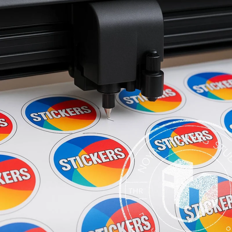 برش دایره ای استیکر