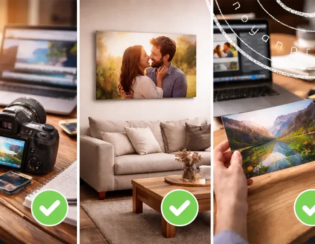 انتخاب تصاویر با کیفیت برای چاپ روی بوم